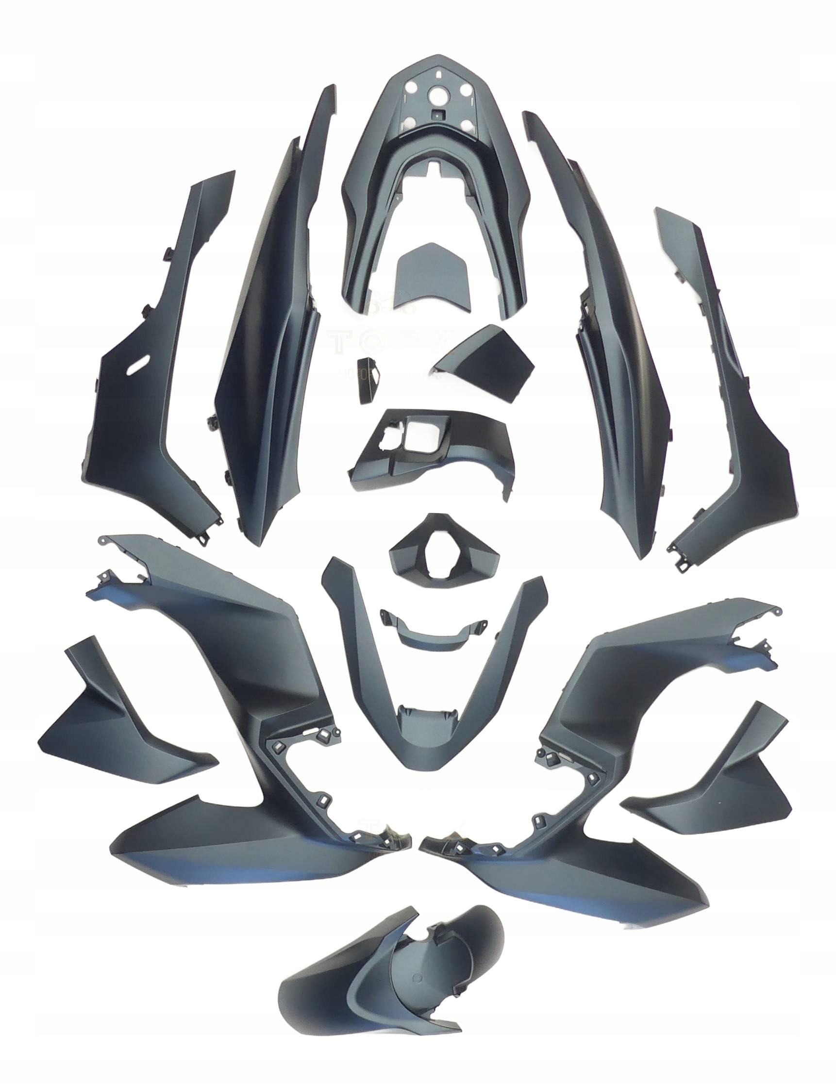 Šata Komplet Ovečka Blatník Body Bok x17 Honda Pcx 125 160 24+ K1Y Neb