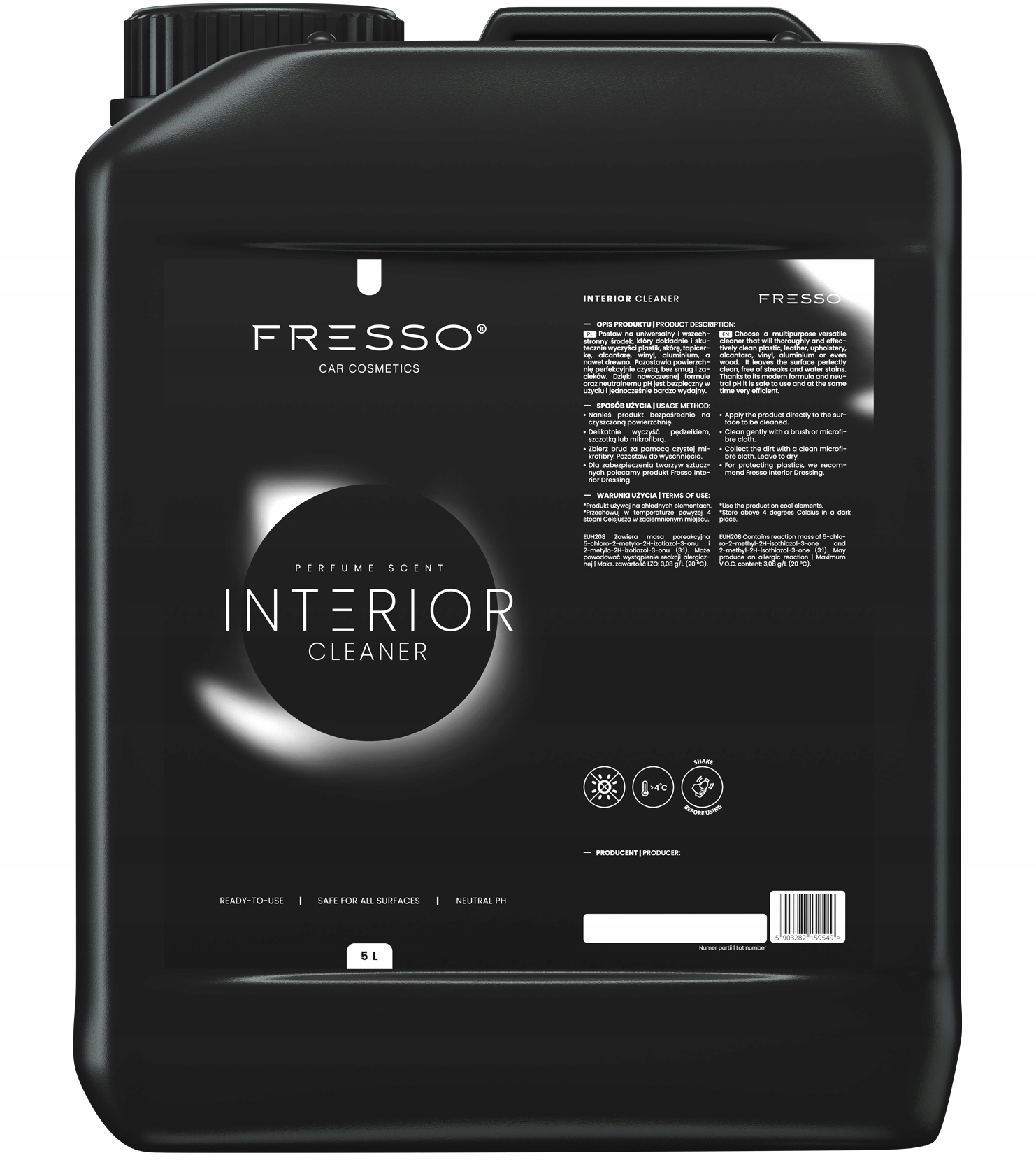 

Fresso Interior Cleaner Czyszczenie plastików 5l