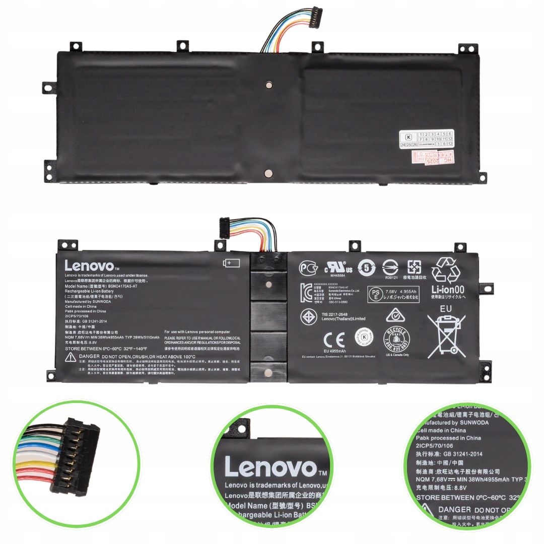 Originál Batéria Lenovo Miix 510-12 520-12 5B10L68713