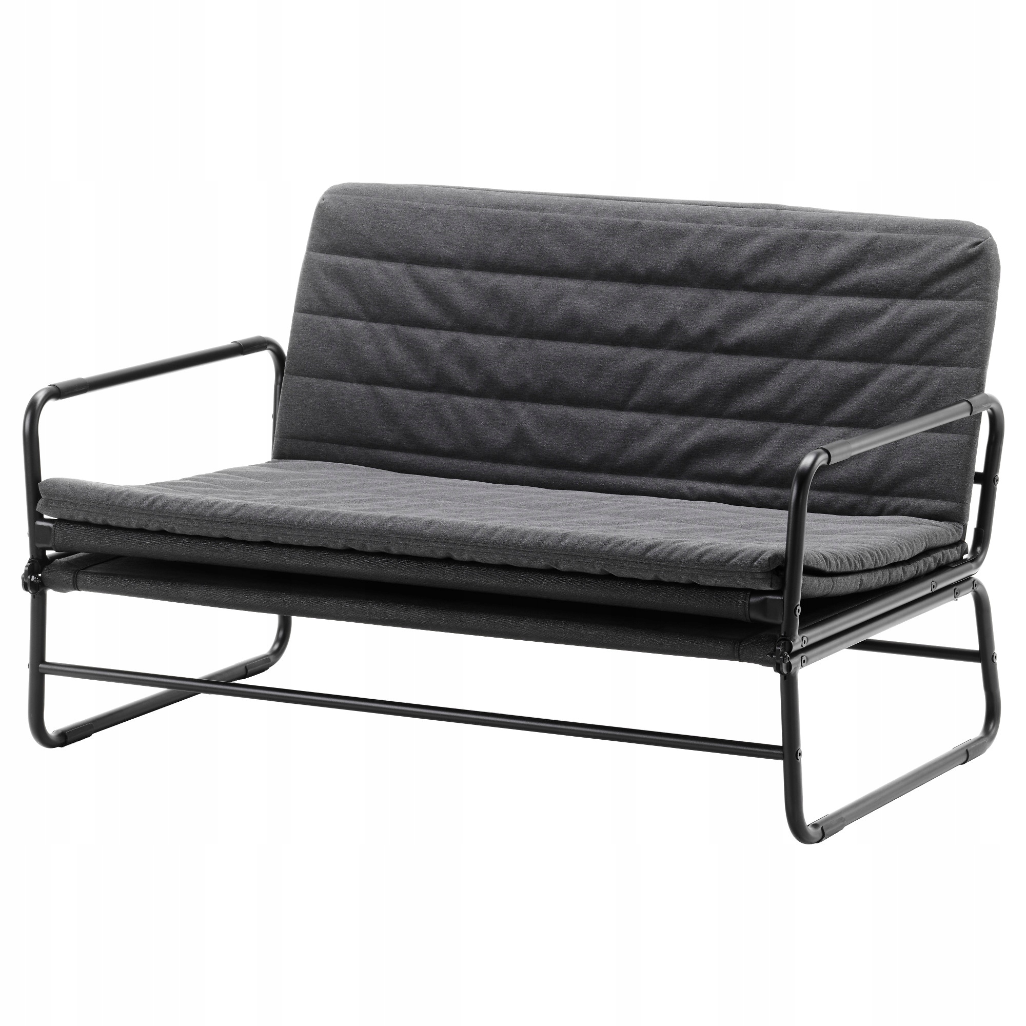 

Ikea Hammarn sofa rozkładana, ciemnoszary, czarny