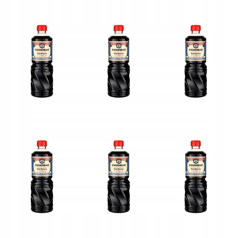 Kikkoman sójová omáčka 1 l X6