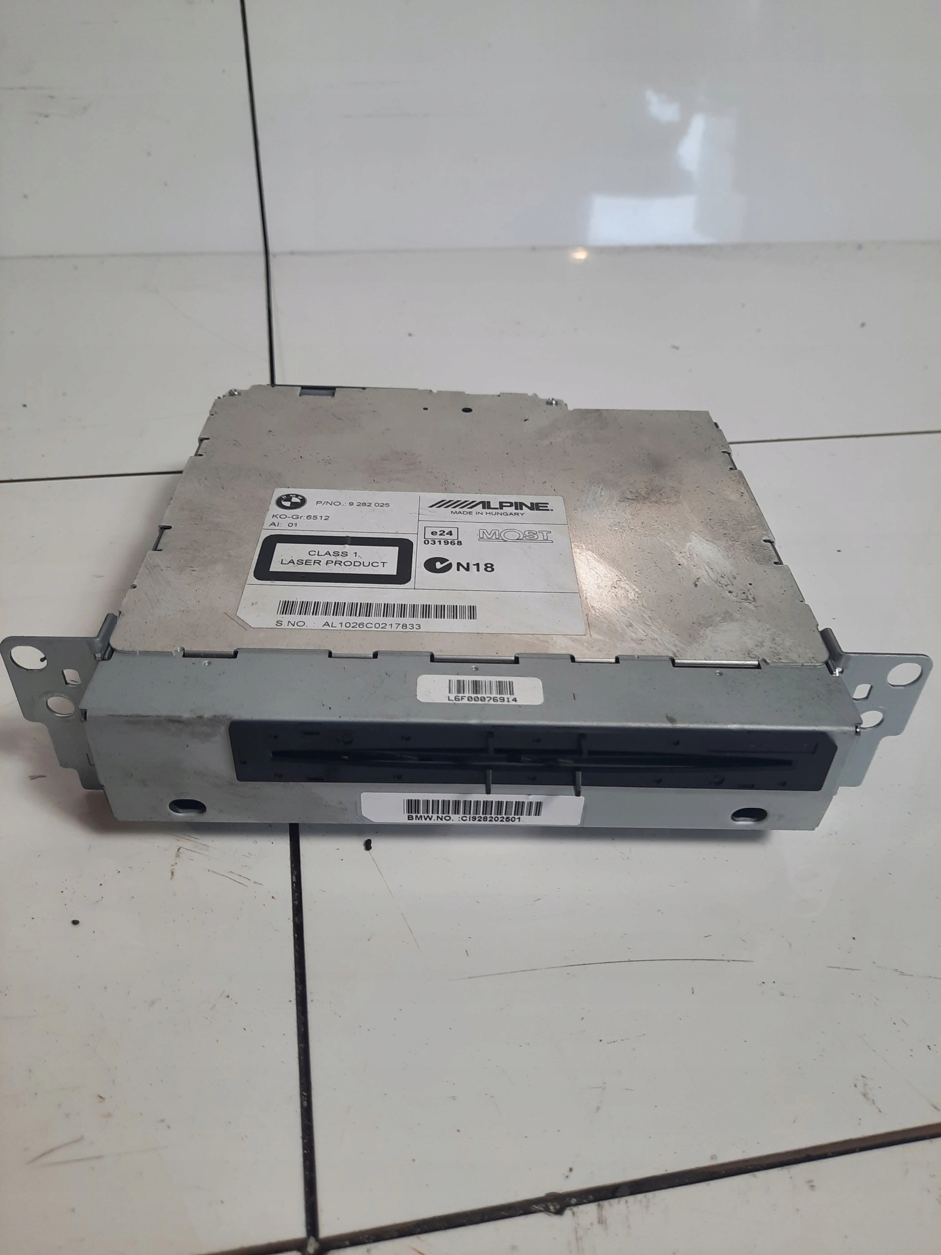 BMW F10 F11 F12 CD радіо навігація 9282025