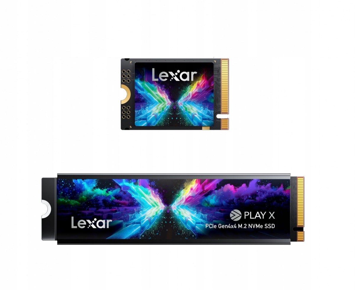 Lexar Dysk Ssd Play X 512GB PCIe4 2230 7200/4500MB/s adapter do 2280