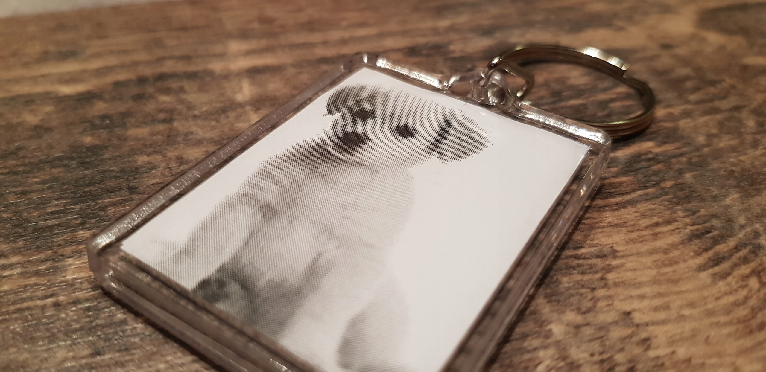 Breloczek na zdjęcie ramka na obrazek pusty Wzór dominujący bez wzoru