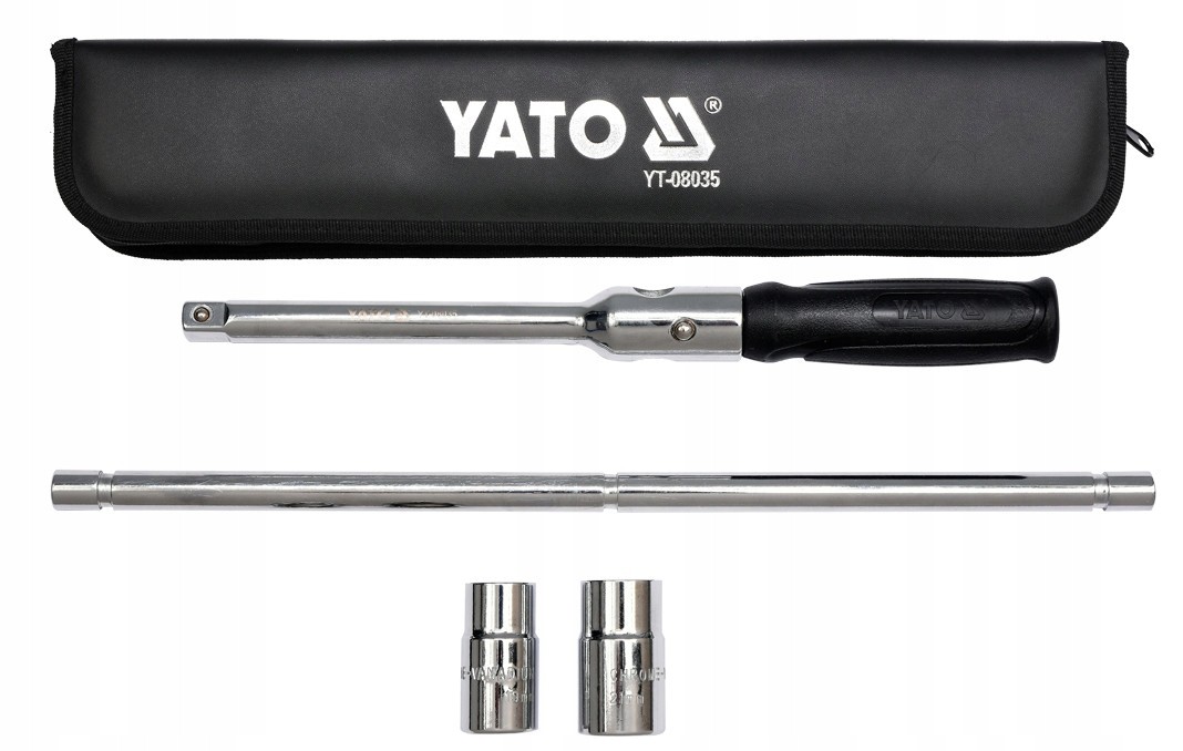 

Klucz Do Kół Składany 4 Nasadki Etui Yato YT-08035