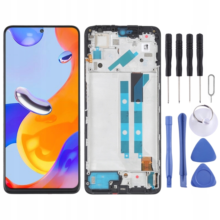 Original LCD Screen with Frame for Xiaomi Redmi Note 11 Pro 4G