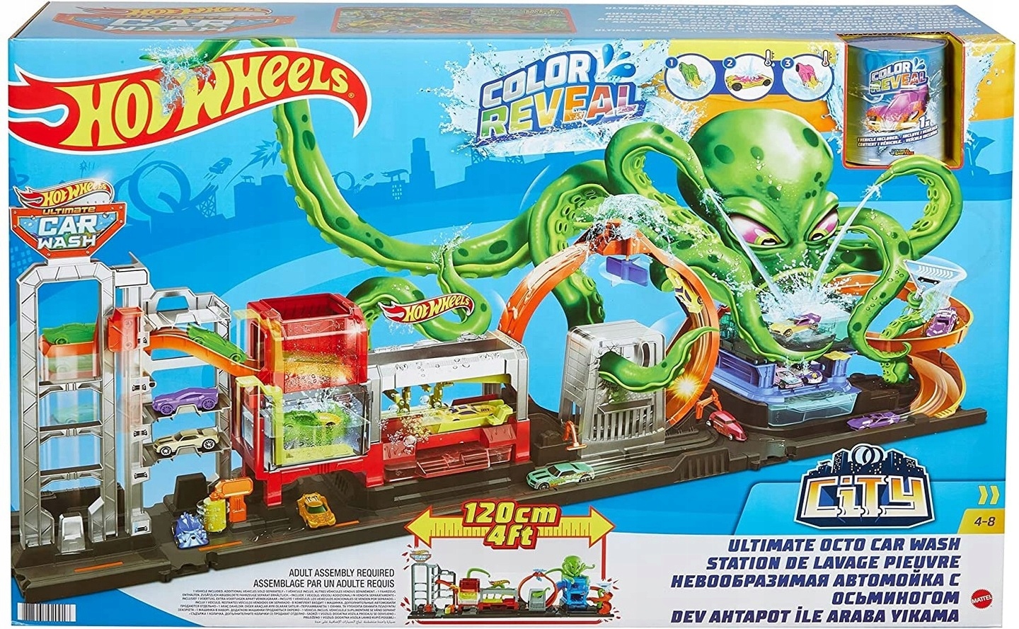

Hot Wheels Myjnia Atak Ośmiornicy HBY96