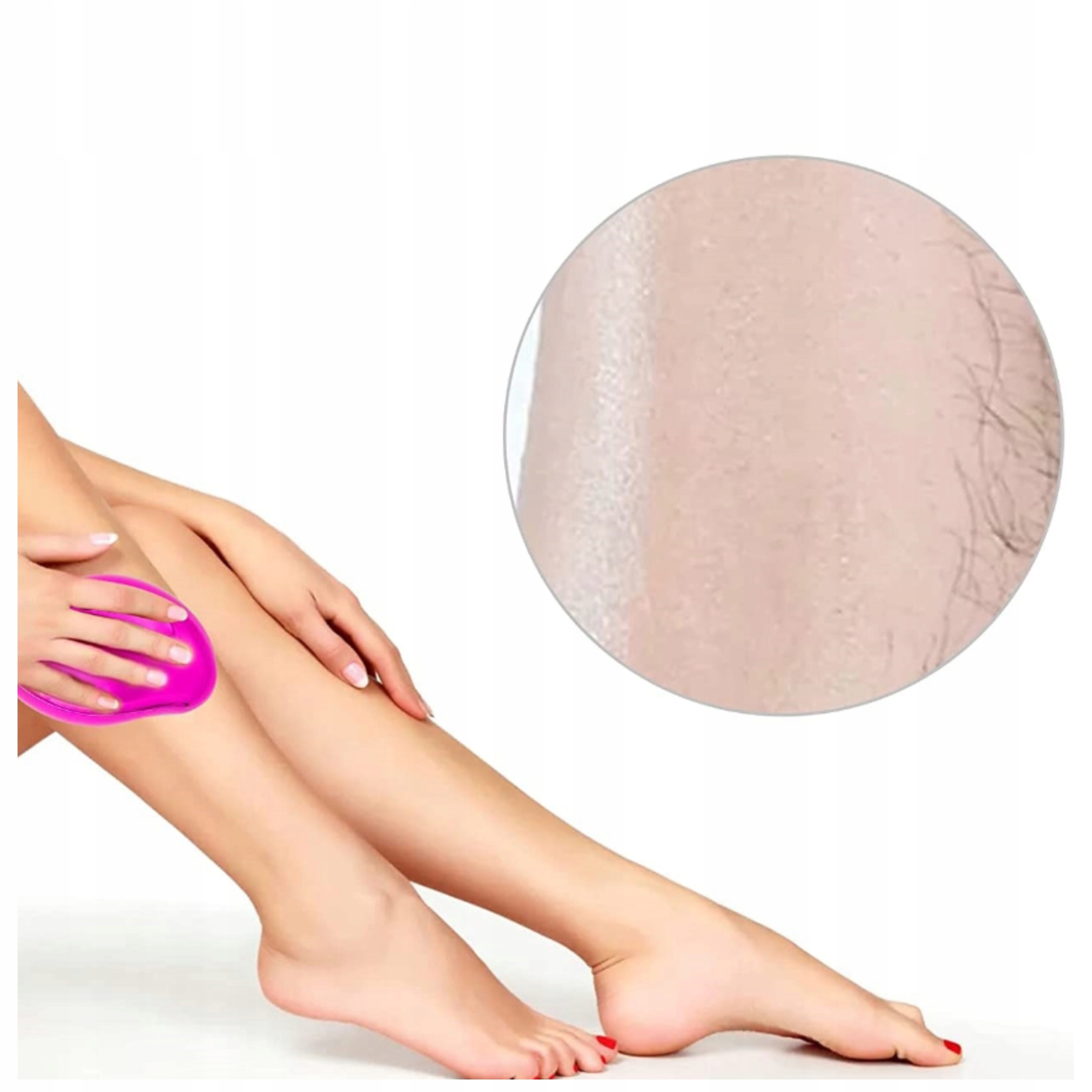 BEZBOLESNY DEPILATOR DAMSKI ZLUSZCZAJACY Marka bez marki