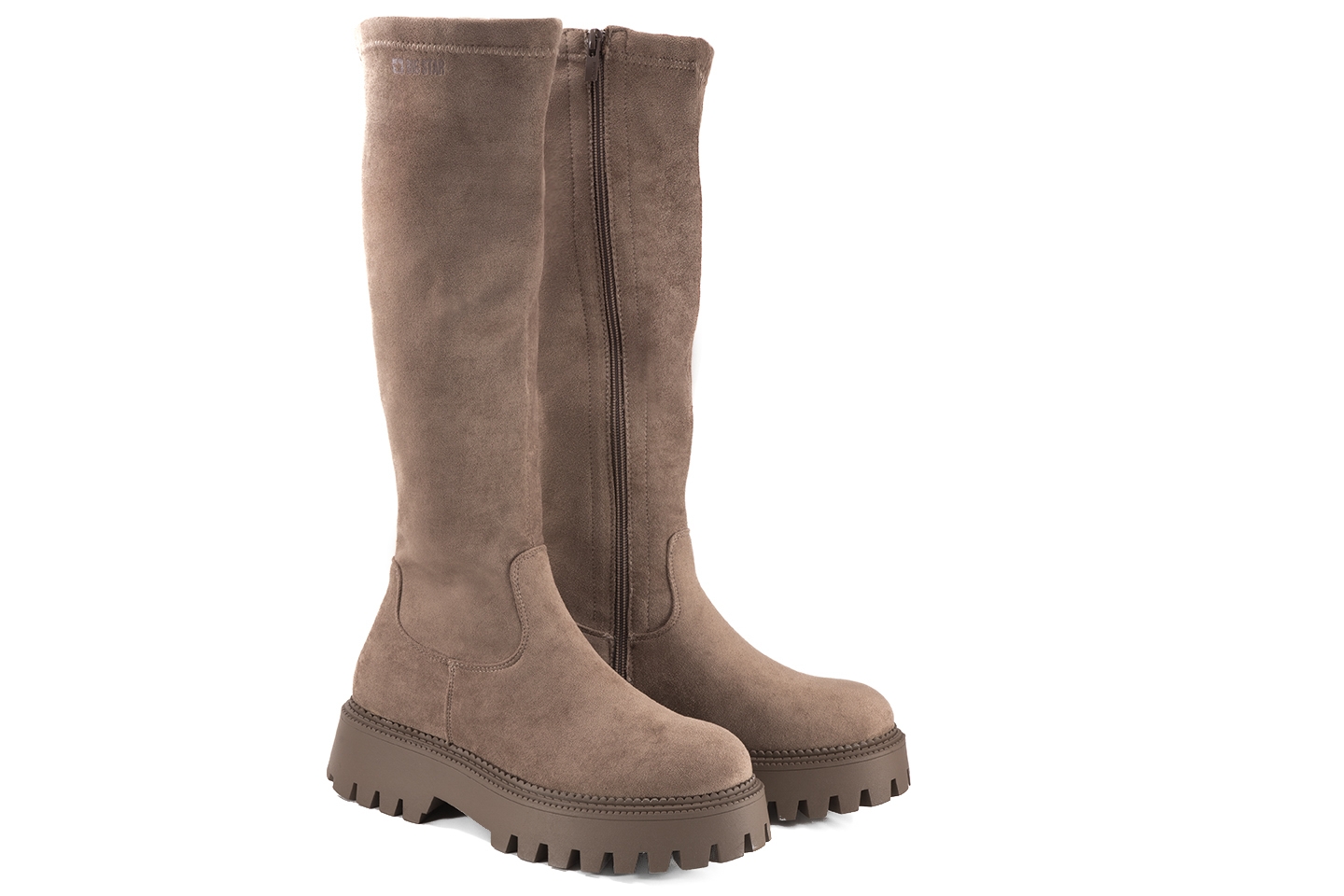 Big Star OO274733 Dámské Zimní Vysoké Zateplené Kozačky Na Platformě 37