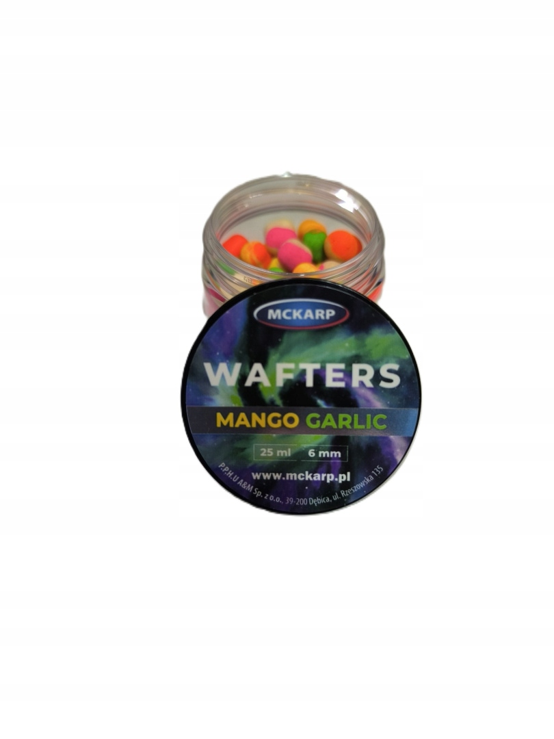 MC Karp Dumbells Wafters 6mm 50ml Mango Czosnek