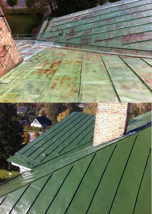 Farba na dach Hydroizolacja Żywica Jednoskładnikowa Hyperdesmo Classic 25kg Kolor odcienie szarości