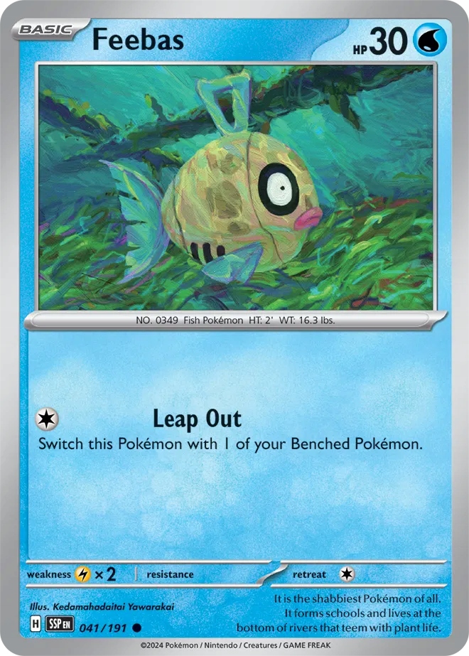 Feebas (ssp 041/252) Normal Surging Sparks