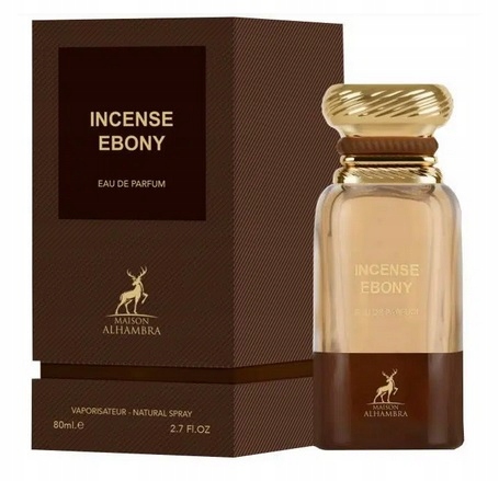 Maison Alhambra Incese Ebony 80 ML Parfémovaná Voda Unisex Pro Ženy, Pro Muže