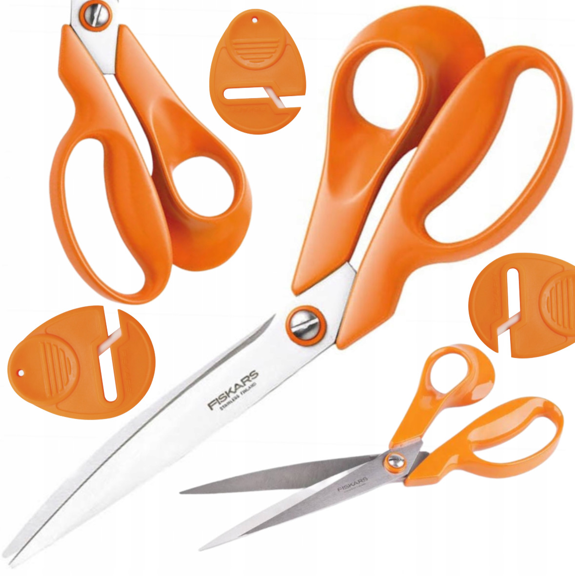Nůžky nůžky Fiskars univerzální Classic s ostřičem hladítka 27 CM