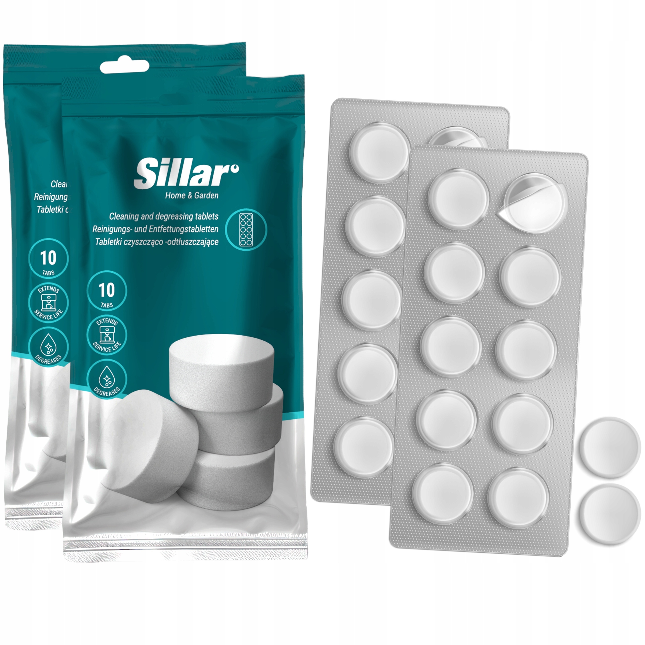 Sillar / AquaFlow / Philips Wartungsset für Philips / Saeco Kaffeevollautomaten