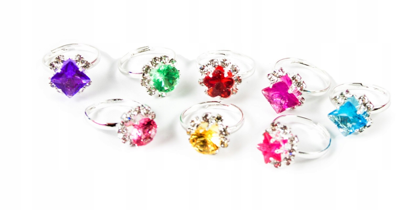 BIŻUTERIA PIERŚCIONKI DLA DZIEWCZYNKI zestaw BOX EAN (GTIN) 5905159542195