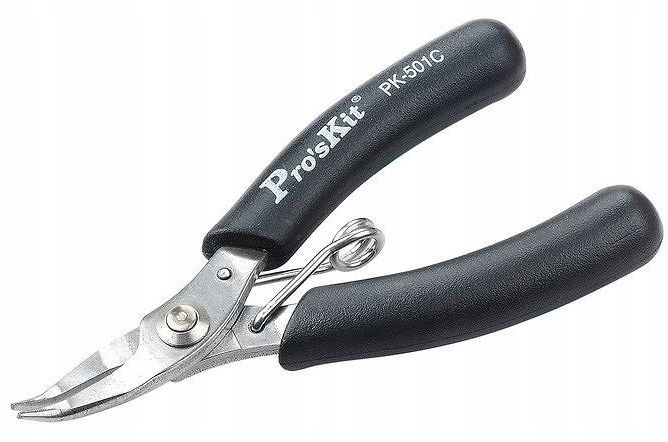 

Szczypce wygięte, 100 mm, Proskit, 1PK-501C