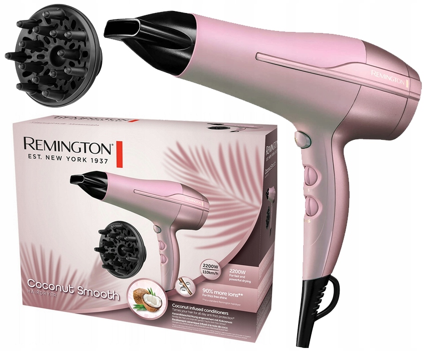 

Suszarka Do Włosów Remington D5901 2200W Dyfuzor