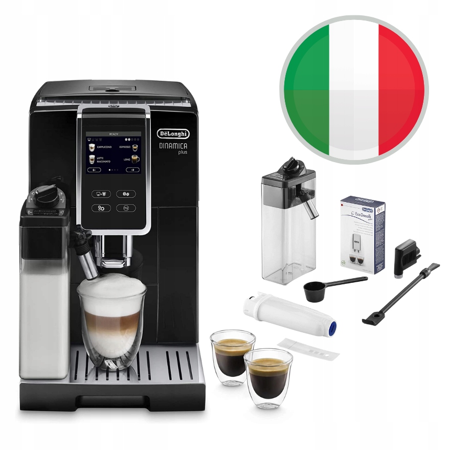 Automatyczny Ekspres Do Kawy Ciśnieniowy DeLonghi Dinamica Latte 12 Napojów