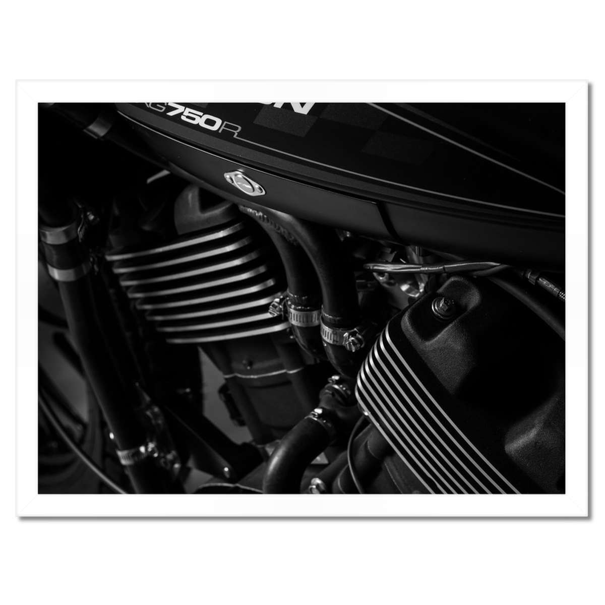Plakáty v rámu 40x30 Harley Davidson Motocykl