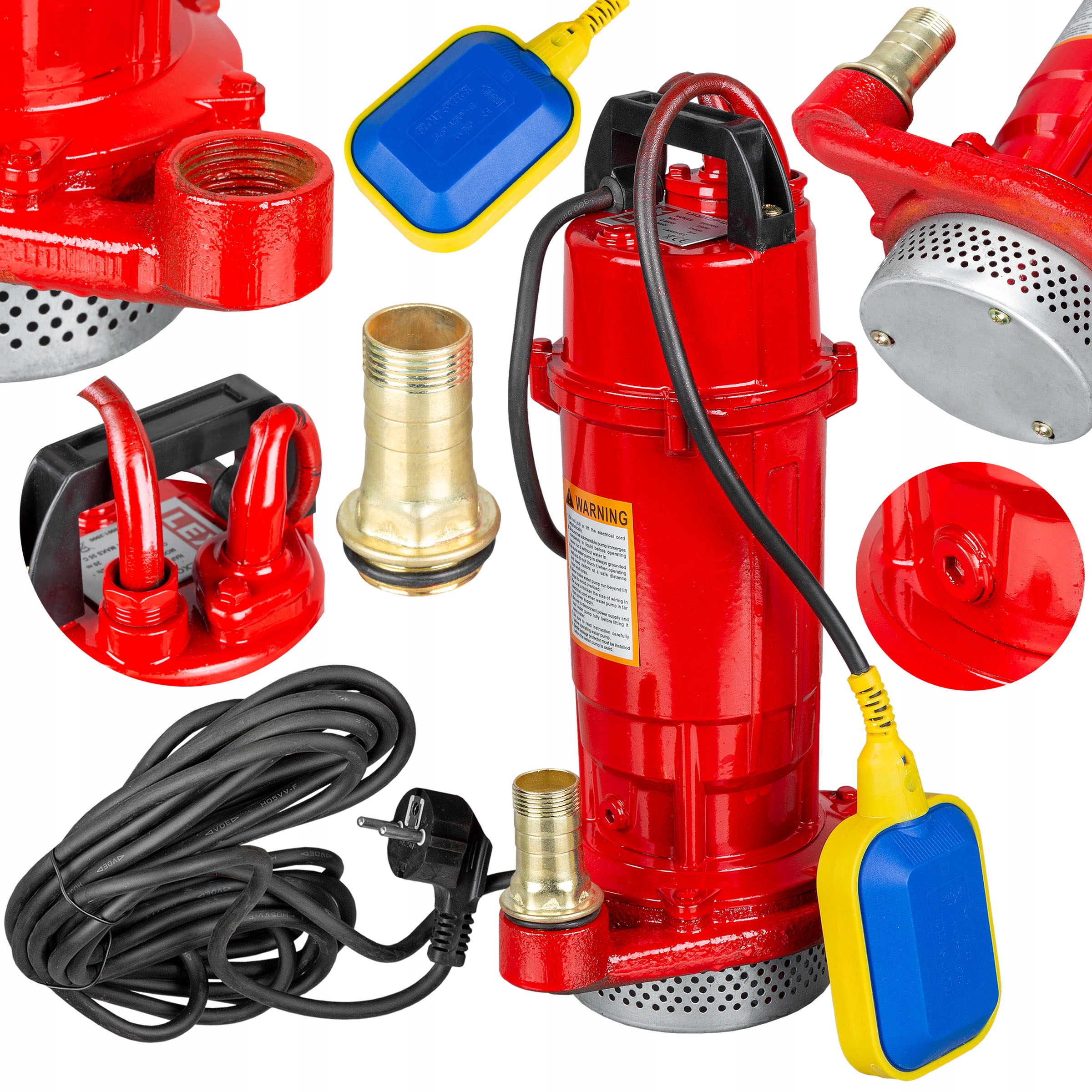 

Pompa Do Wody Zanurzeniowa Sitko Pływak 1"