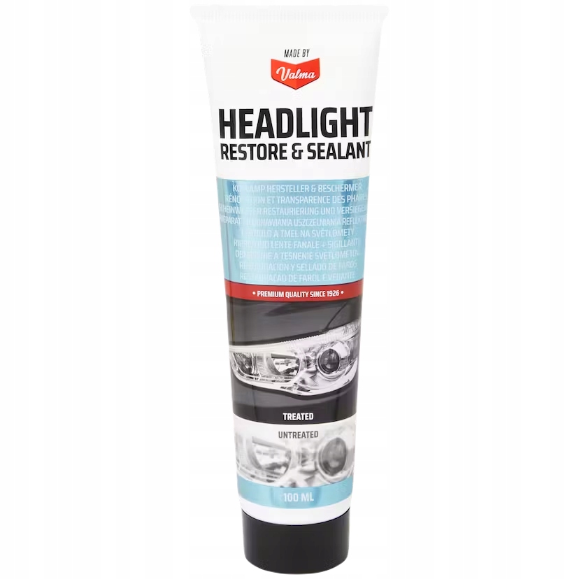 Pasta Do Renowacji reflektorów Lamp Samochodowych 100ML