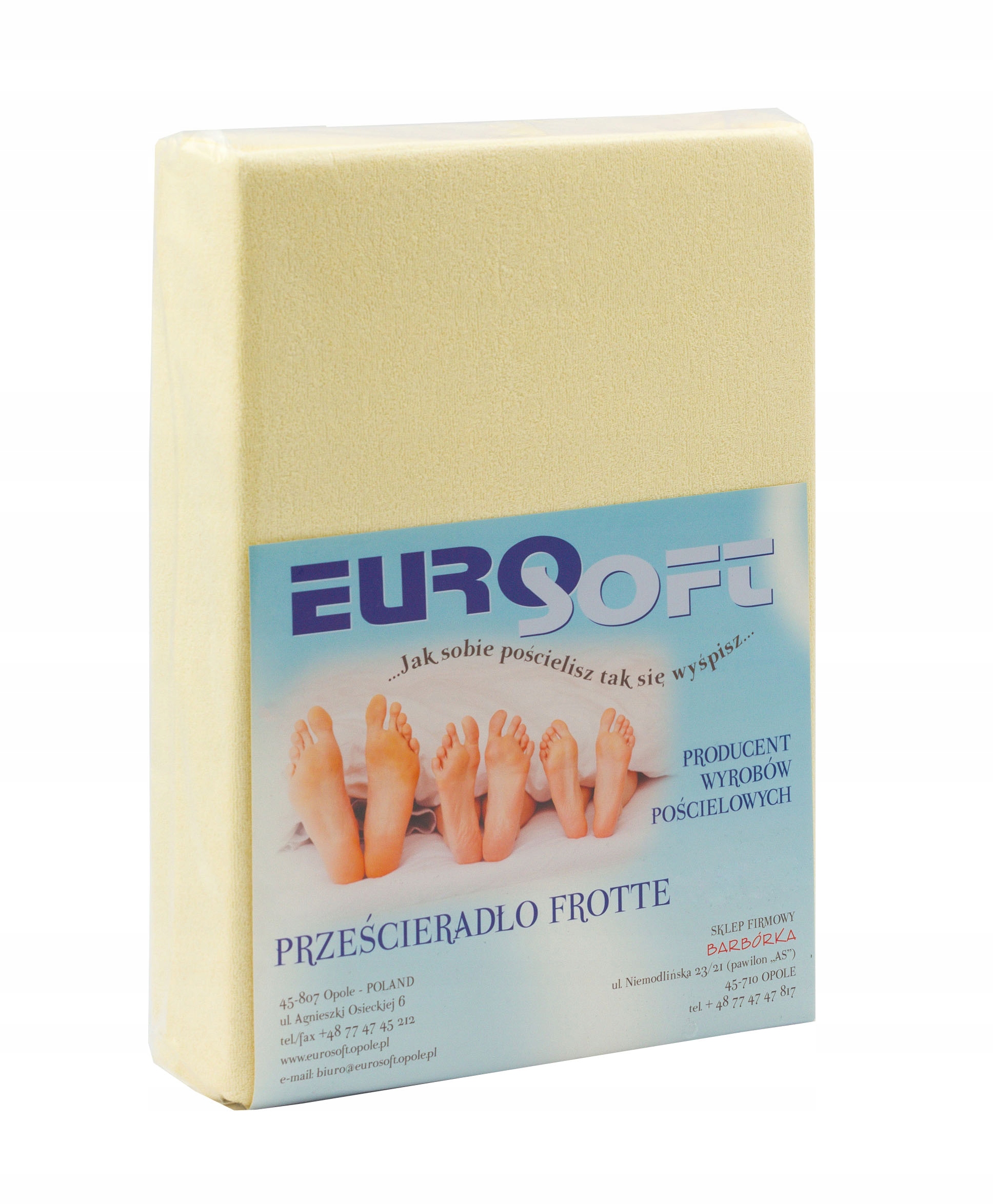 

Prześcieradło Frotte bez gumki 140x220 Grube 35kol
