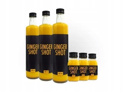 Ginger Shot 500ml 3ks 3ks Ginger Shot 60ml