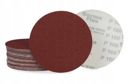 Tarcze szlifierskie ścierne 125mm rzep 80