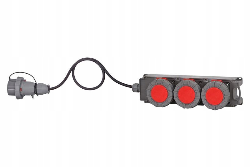 Silový prodlužovací kabel 3x16A/5P Ow 5x2,5mm2 3m 16A/5