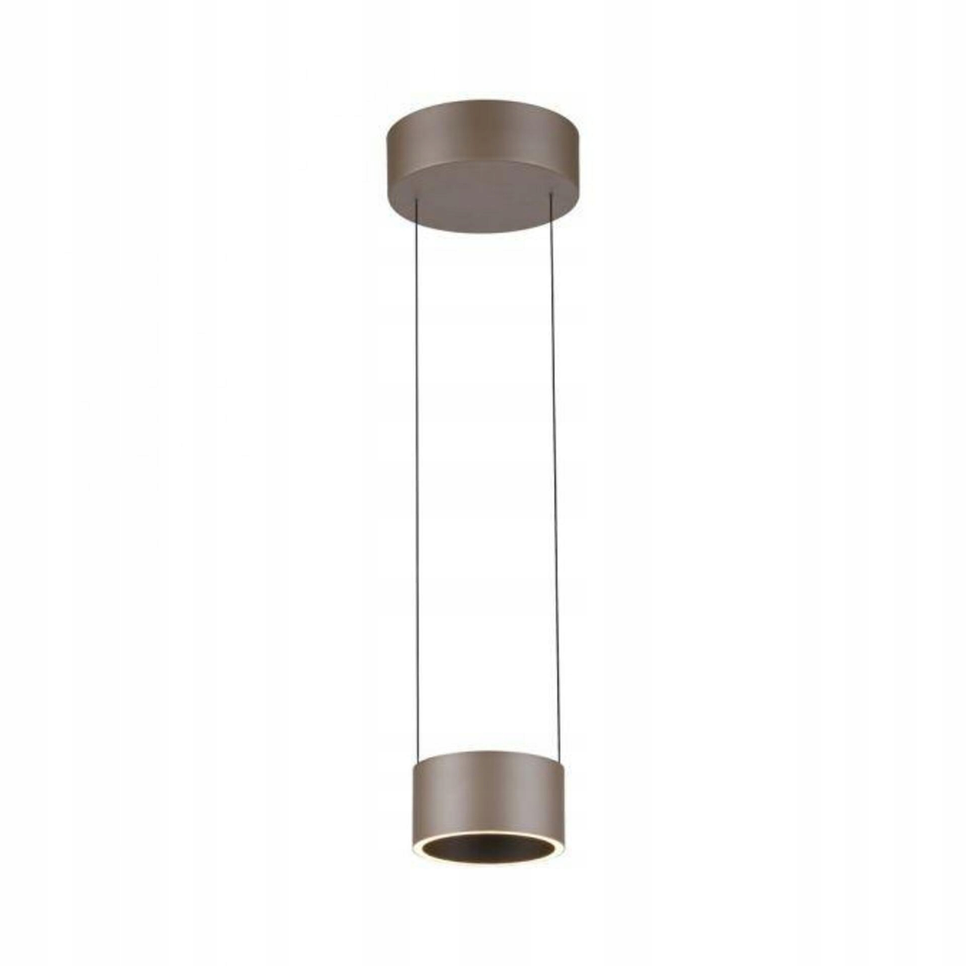 Paul Neuhaus Led závěsné svítidlo Pure Clipse, bronzová, dálkový ovladač, s