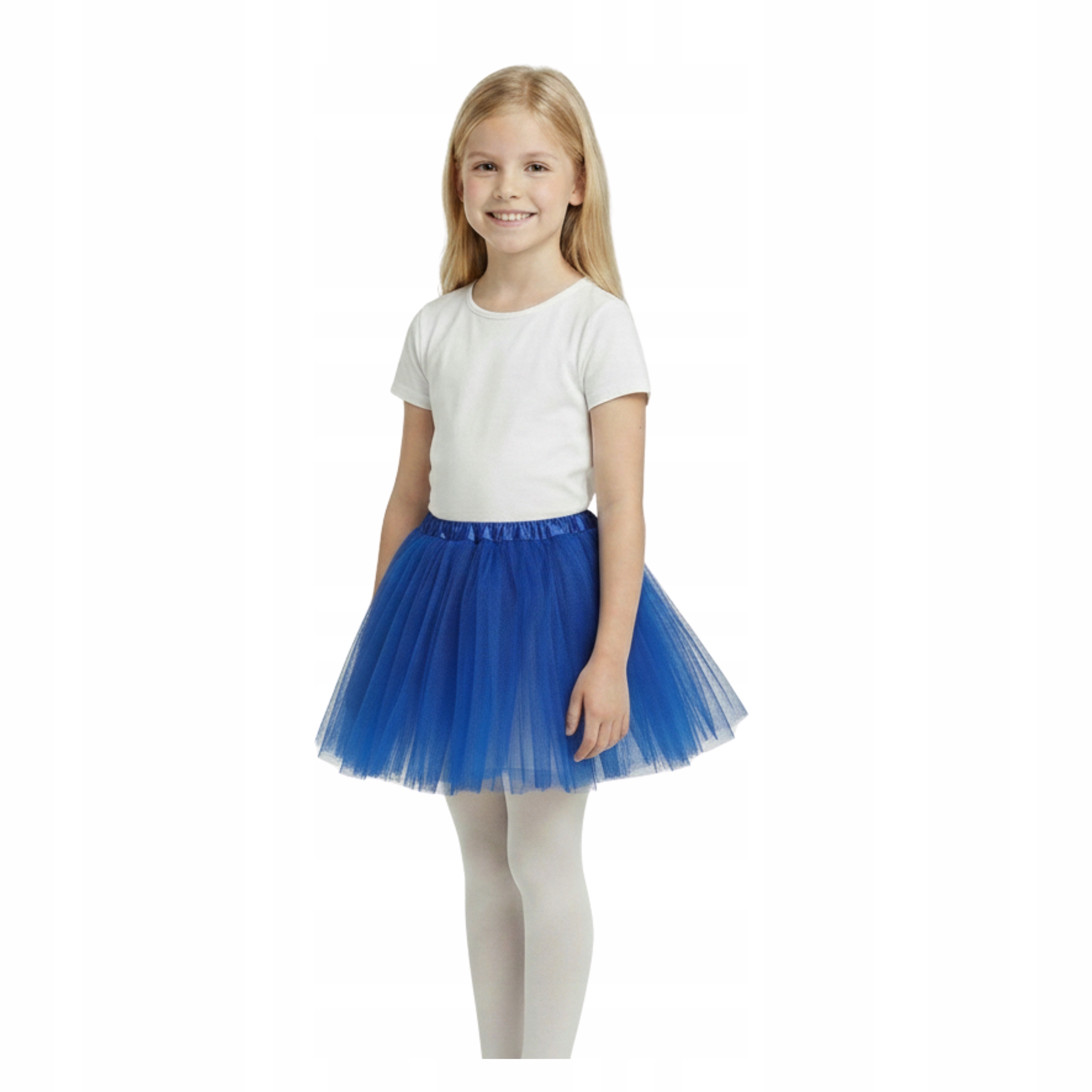* SPÓDNICZKA TIULOWA SPÓDNICA TUTU 30 cm 3-9lat chabrowa