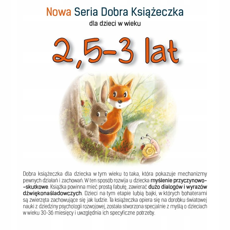 

Nowa dobra książeczka 2,5-3 lat Agnieszka Starok