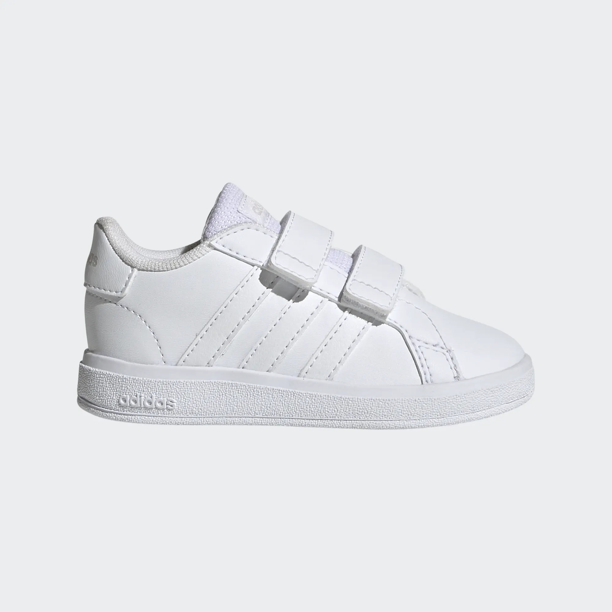 Adidas Buty Dziecięce na Rzepy Białe Grand Court FZ6164 23