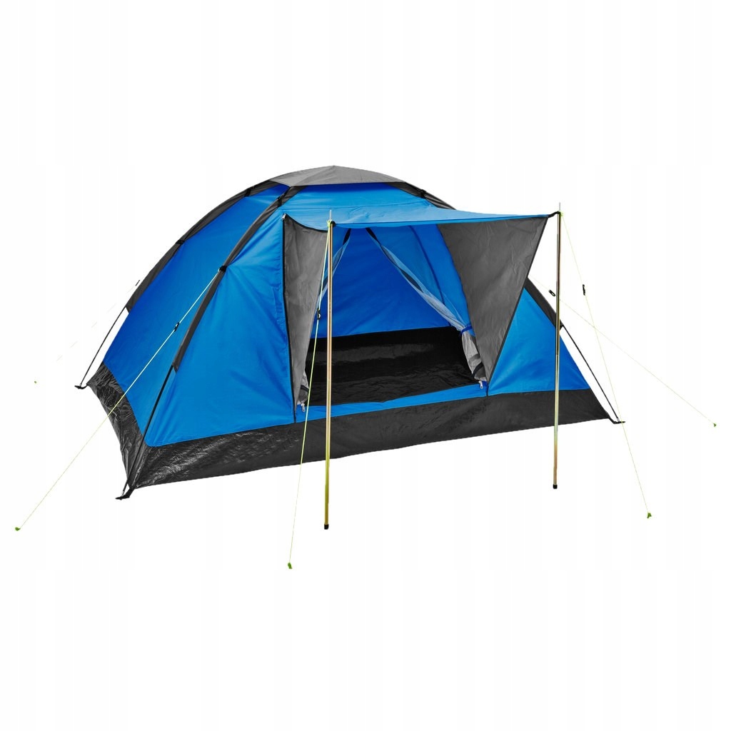 Namiot dwuosobowy 1,4 x 2,0 m Kolor dominujący odcienie niebieskiego