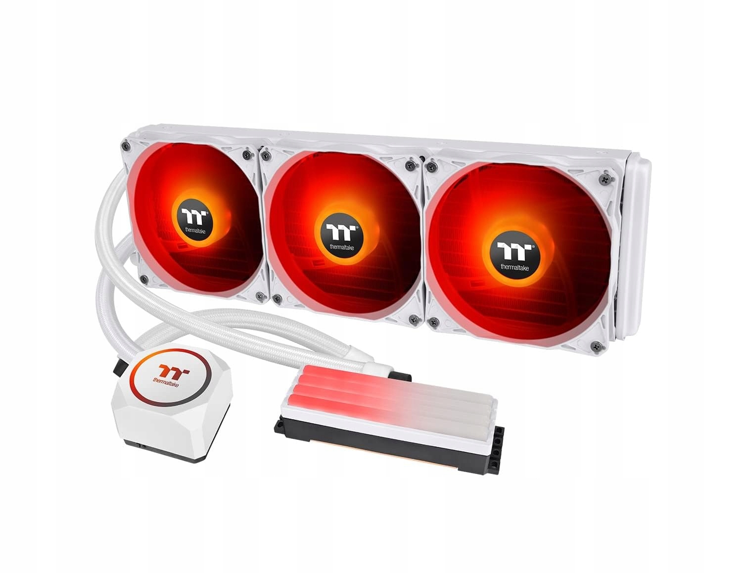 Thermaltake Floe RC360 Snow Edition Chłodzenie wodne Pc Rc 360 Cpu & Memory