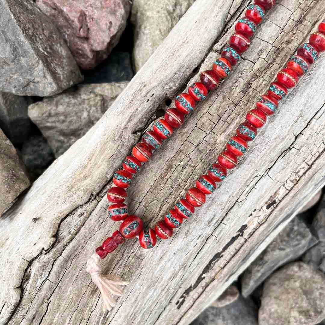 Mala buddhistická kost yaka 03