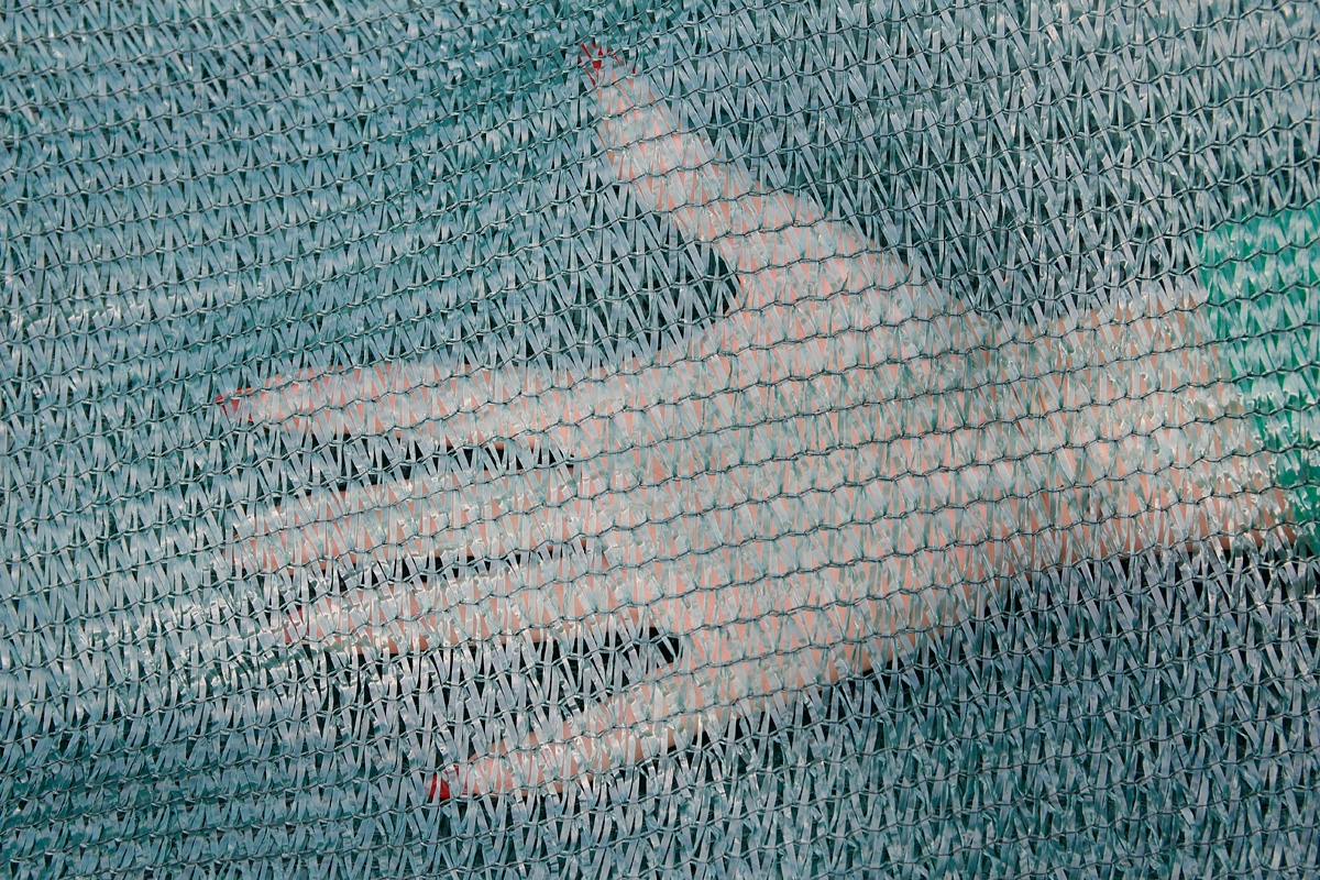 SIATKA MATA OSŁONA CIENIUJĄCA płot 3x10m 42% CIENIÓWKA na szklarnie tunele Wysokość 3 m