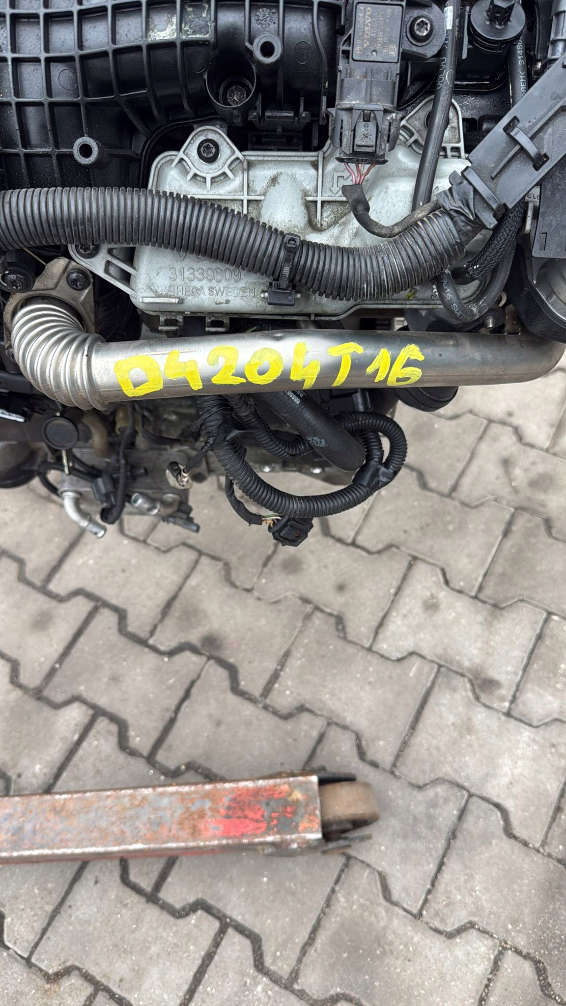 engine complete VOLVO 2,0 D D4204T16 70 TYSKM