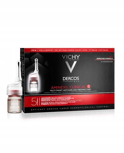 

Vichy Ampułki przeciw wypadaniu włosów men