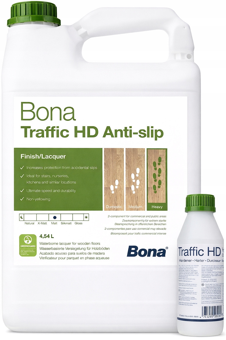 Bona Traffic Hd Anti Slip 4,95L vodní lak na parkety 2K R10