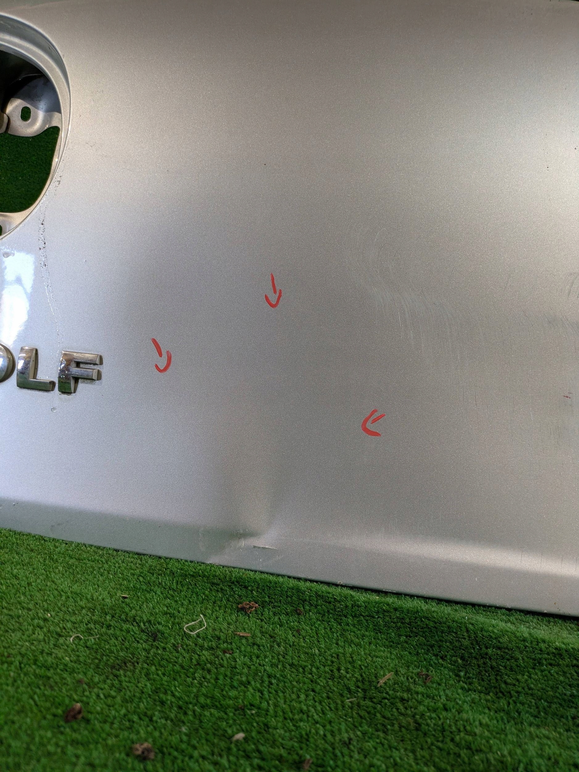 boot doors rear part boot VW GOLF V HB