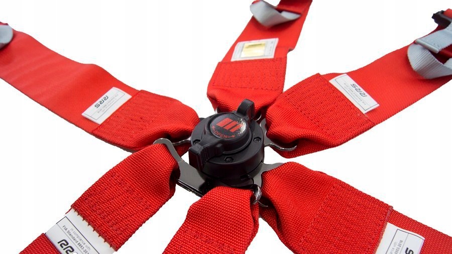 Rajdowe sportowe pasy RRS 6pkt 3 3 R6 Part number RRS0002NIE