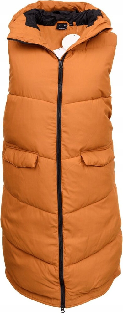 Dámská Vesta 4F Hořčicová H4Z21 KUDP004 vel. Xs