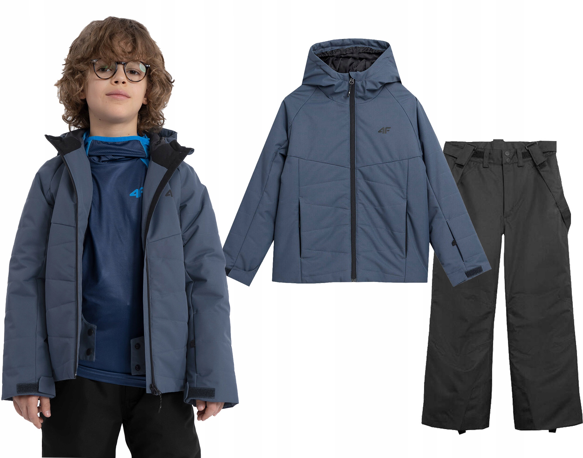 Lyžařská kombinéza 4F – sportovní bunda a kalhoty 146