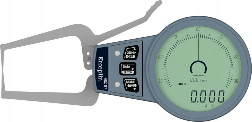 Suwmiarka elektroniczna Kroplin 4053569817110 15 m