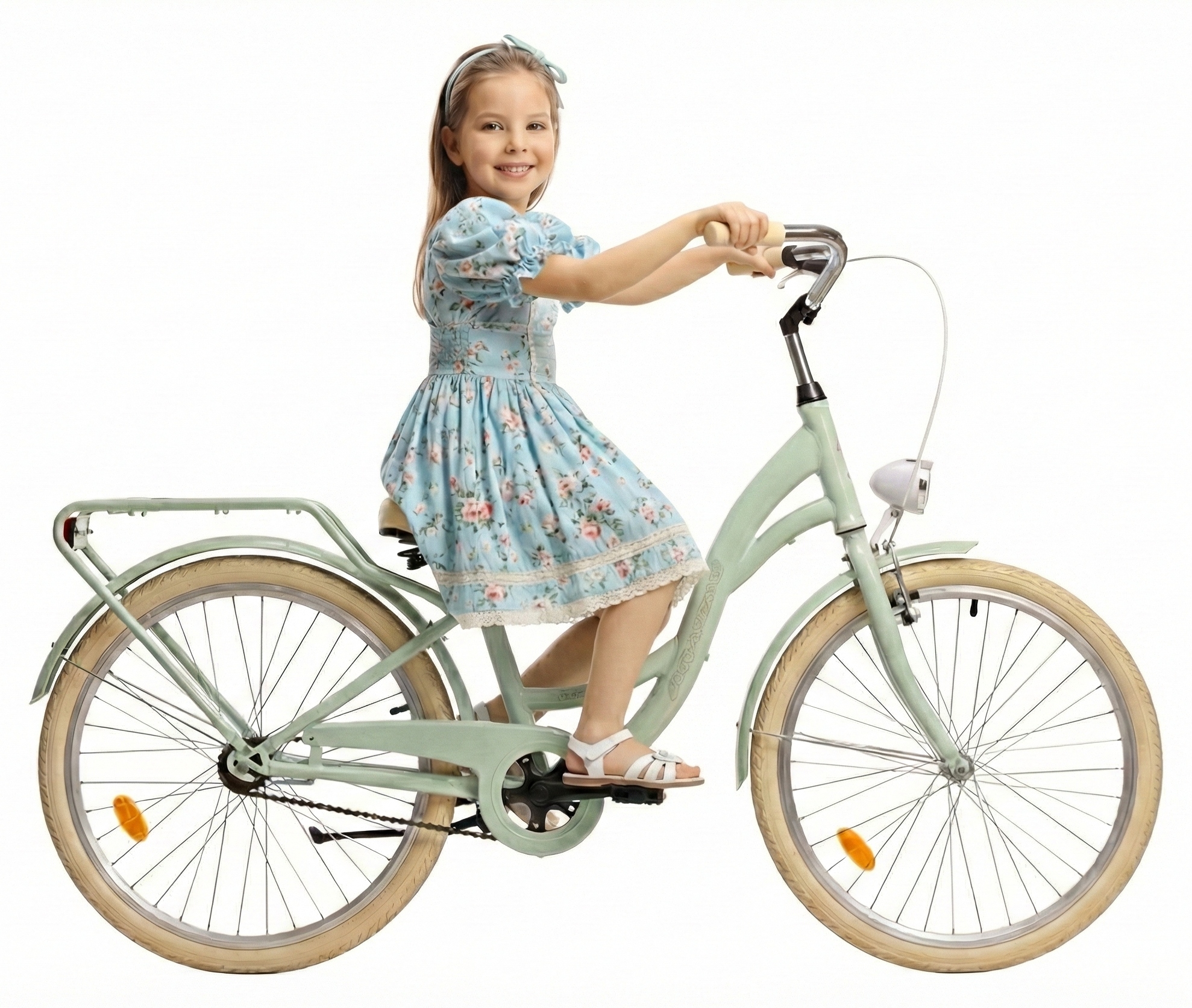 Rower 24 dla dziewczynki miejski Dallas na komunie