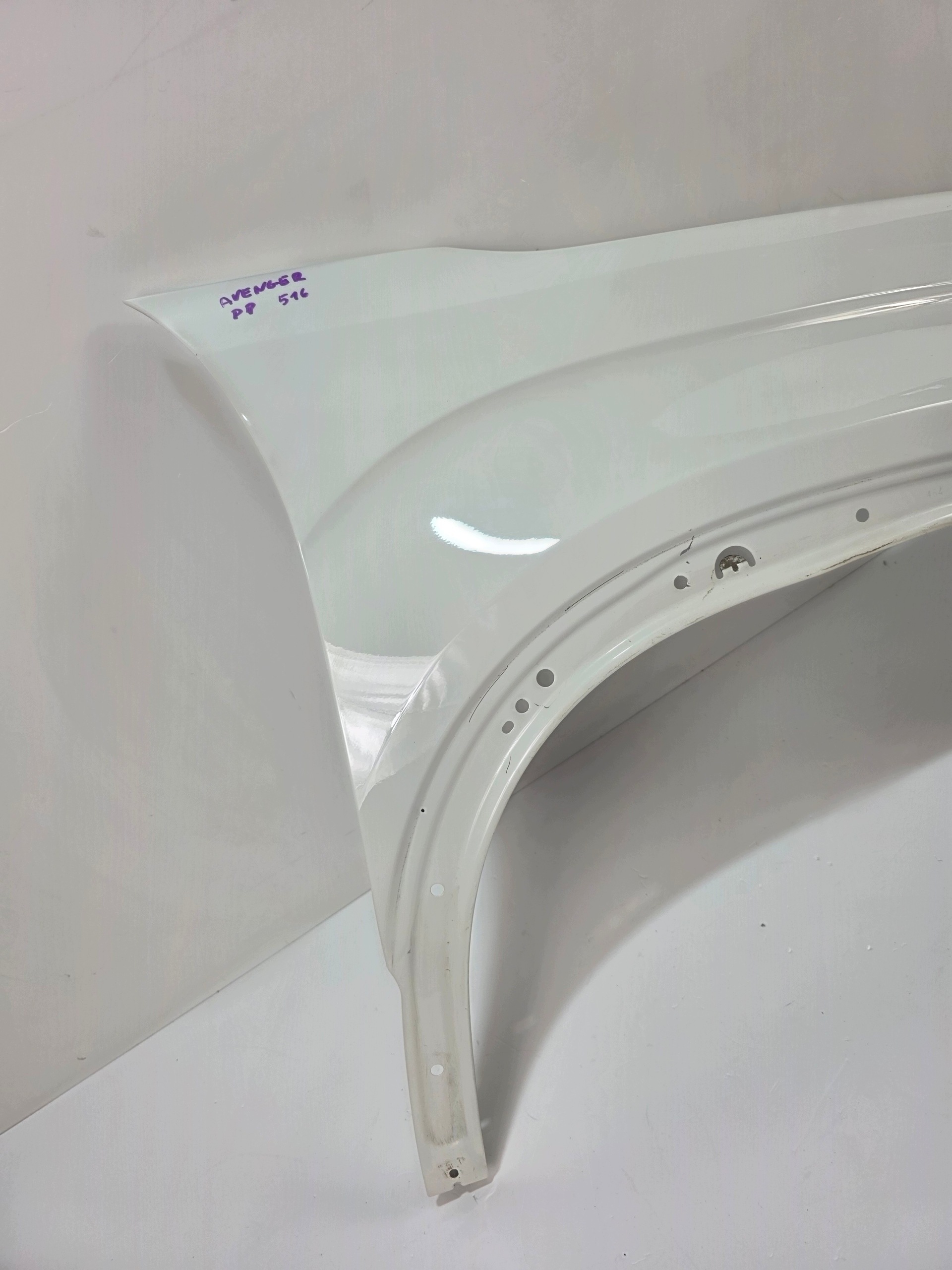 fender right front JEEP AVENGER 268 516 BIANCO BIANCO BOSSA NOVA WHITE