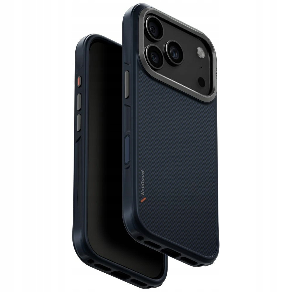 UNIQ Keva do iPhone 17 Pro Magclick Charging Niebieski