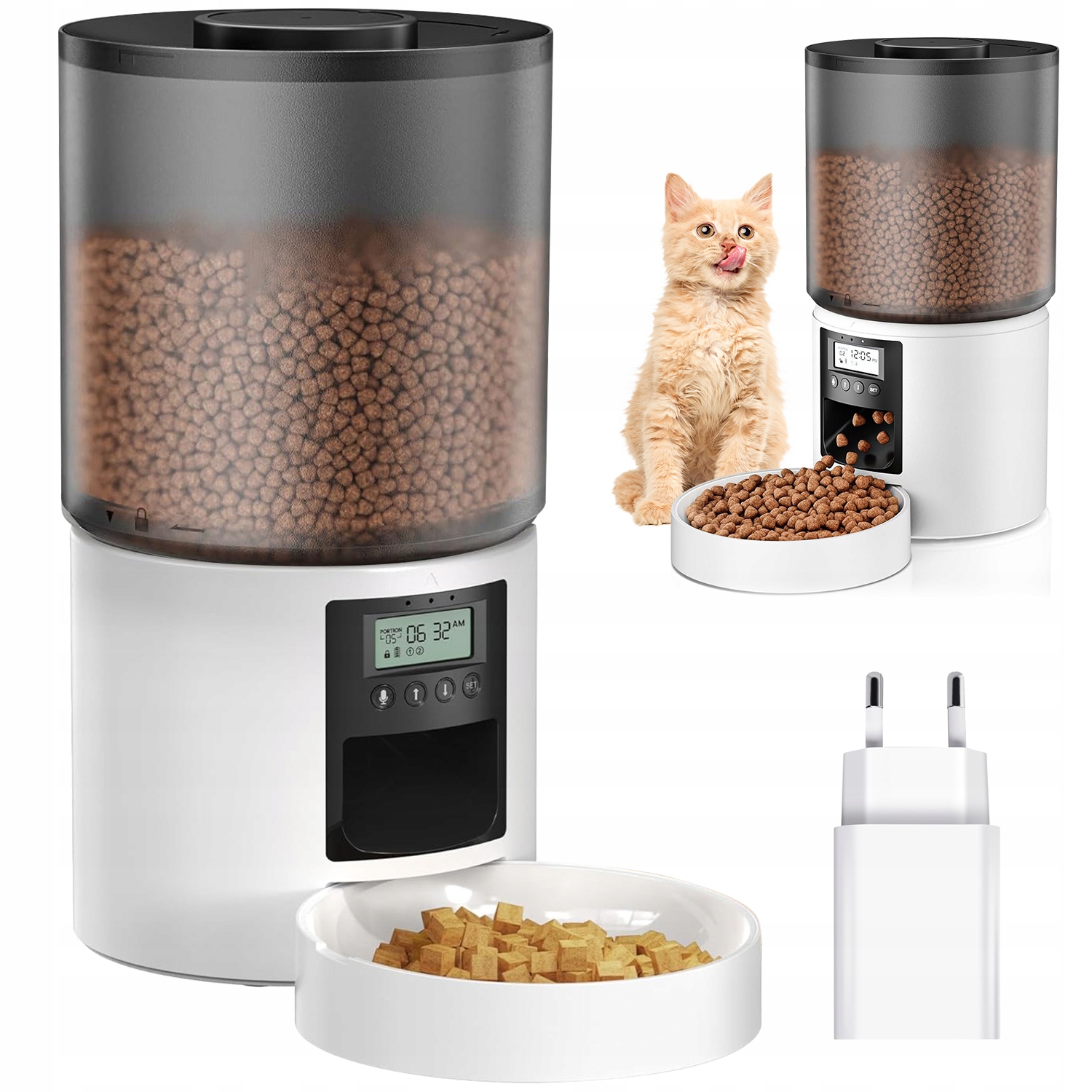 Levně Automatický Podavač Krmiva 4 L Pro Malá A Střední Domácí Zvířata